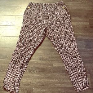 Flows Trouser with Gold Zipper Accent